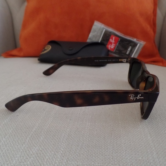 Ray Ban NEW Wayfarer RB2132 Tortoise - Polorized G-15 lens - Picture 5 of 9